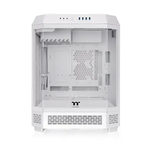 [841163095263] GABINETE THERMALTAKE THE TOWER 600 SNOW ATX CRISTAL MIDTOWER BLANCO CA-1Z1-00M6WN-00 12M DE GARANTIA