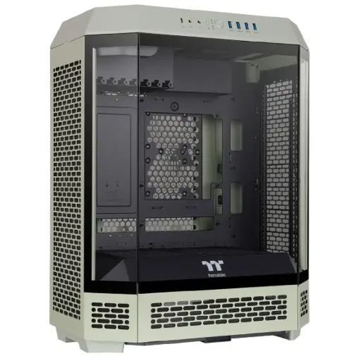 [841163095706] GABINETE THERMALTAKE THE TOWER 600 MATCHA GREEN ATX CRISTAL MIDTOWER VERDE MATCHA CA-1Z1-00MEWN-00 12M DE GARANTIA