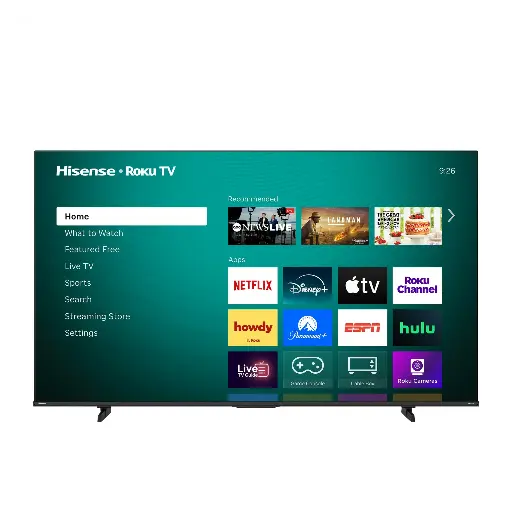 [888143027531] SMART TV 75 HISENSE REFURBISHED 75H5QBR CLASS H5Q 165HZ UHD QLED WIFI BLUETOOTH HDMI 12M DE GARANTIA