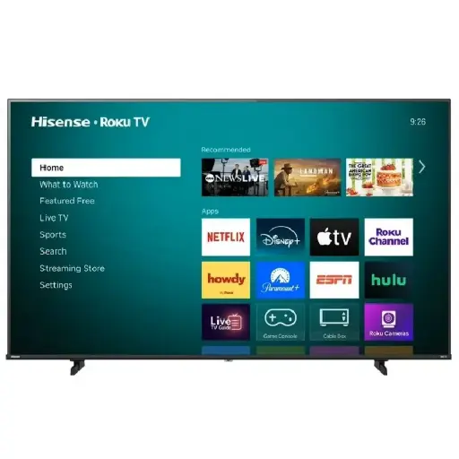 [888143027531] SMART TV 75 HISENSE REFURBISHED 75H5QBR CLASS H5Q 165HZ UHD QLED WIFI BLUETOOTH HDMI 12M DE GARANTIA