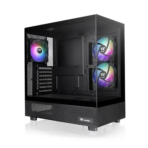 [841163094198] GABINETE THERMALTAKE VIEW 270 TG ARGB PLUS BLACK ATX CRISTAL MIDTOWER NEGRO CA-1Y7-00M1WN-01 12M DE GARANTIA