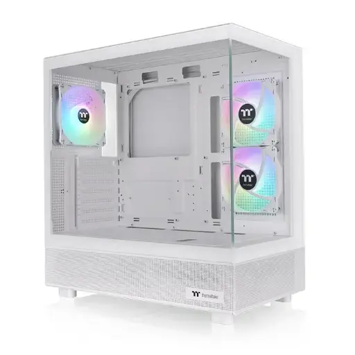 [841163094204] GABINETE THERMALTAKE VIEW 270 TG ARGB PLUS SNOW ATX CRISTAL MIDTOWER BLANCO CA-1Y7-00M6WN-01 12M DE GARANTIA
