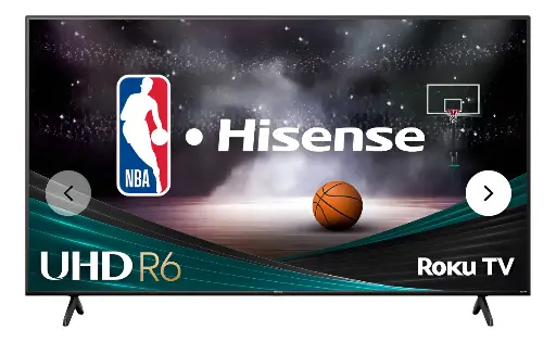 [888143020662] SMART TV 85 HISENSE REFURBISHED 85R6E4 CLASS R6 60HZ UHD LED WIFI BLUETOOTH HDMI 12M DE GARANTIA