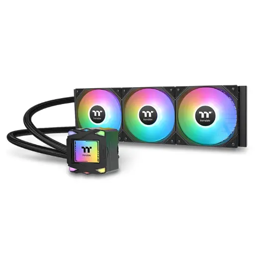 [840480300265] ENFRIAMIENTO LIQUIDO THERMALTAKE LA360 ARGB SYNC AIO 120MM CL-W459-PL12SW-A 12M DE GARANTIA
