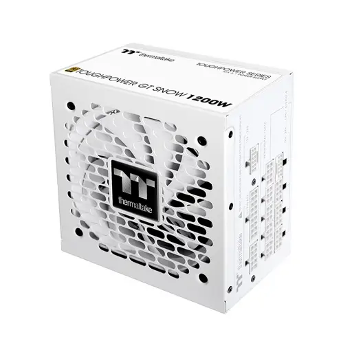 [840480304331] FUENTE THERMALTAKE TOUGHPOWER GT SNOW 1200W 80PLUS GOLD MODULAR BLANCO ATX 3.1 PS-TPT-1200FNFAGU-W 12M DE GARANTIA  