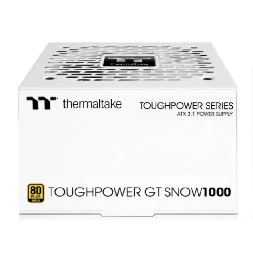 [840480304232] FUENTE THERMALTAKE TOUGHPOWER GT SNOW 1000W 80PLUS GOLD MODULAR BLANCO ATX 3.1 PS-TPT-1000FNFAGU-W 12M DE GARANTIA  