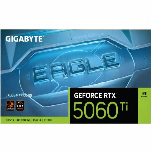 [889523052303] TARJETA DE VIDEO NVIDIA GEFORCE RTX5060TI OC GDDR7 8GB GIGABYTE EAGLE MAX GV-N506TEAGLEMAX OC-8GD 12M DE GARANTIA