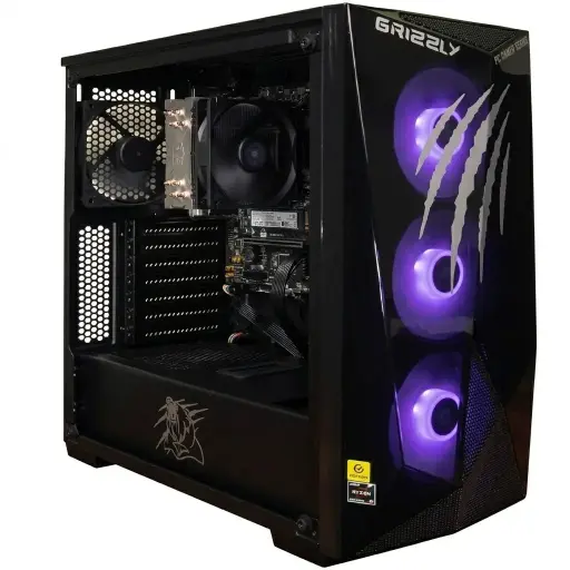 [662987045025] PC GAMER GRIZZLY AMD RYZEN 5 8600G 4.3GHZ 32GB M.2 1TB WIFI BT PG-AMD096 13 MESES DE GARANTIA