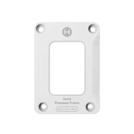 [848604050157] MARCO PARA PROCESADOR HYTE LGA1851 INCLUYE LLAVE INGLESA/PASTA 2GR BLANCO ACC-HYTE-SPF-1851-WW SIN GARANTIA