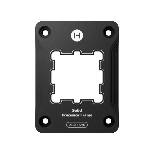 [848604049250] MARCO PARA PROCESADOR HYTE AM5 INCLUYE LLAVE INGLESA/PASTA 2GR NEGRO ACC-HYTE-SPF-AM5-BB SIN GARANTIA