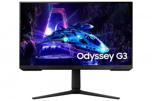 [8806095549675] MONITOR 27 SAMSUNG ODYSSEY G3 1M 180HZ FULL HD GAMER VA FREESYNC LS27DG300ELXZX  GARANTIA CON FABRICANTE
