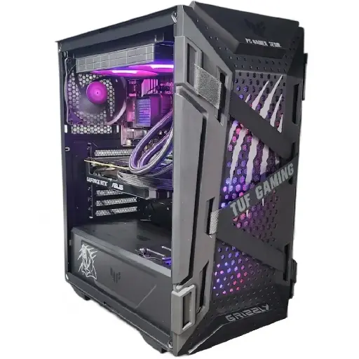 [662987045094] PC GAMER GRIZZLY ASUS EDITION AMD RYZEN 7 5700X 4.6GHZ RTX5060 32GB NVME 1TB WIFI BT PG-AMD100 12 MESES DE GARANTIA