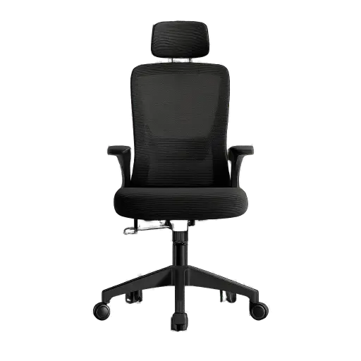 [7506215943338] Silla | Flux Base EC343HR | Marco Negro - Malla Negra SKU: AC-943338