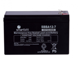 [7503024837162] BATERIA DE REMPLAZO PARA NO BREAK SMARTBITT SBBA12-7 12V 7AH 11M DE GARANTIA
