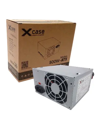 [723707990008] FUENTE XCASE 500W ATX FUE50007 1M DE GARANTIA