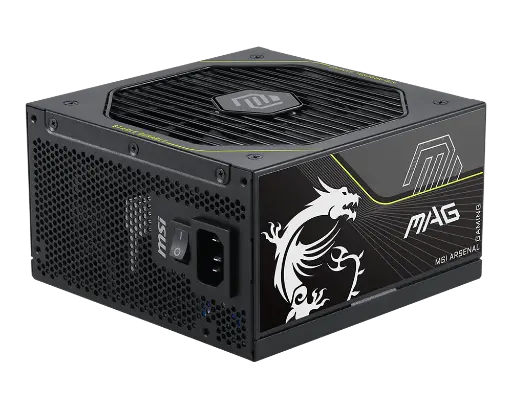 [824142446171] FUENTE MSI MAG A1200PLS PCIE5 1200W 80 PLUS PLATINUM PCIE 5.1 FULL MODULAR ATX 12M DE GARANTIA