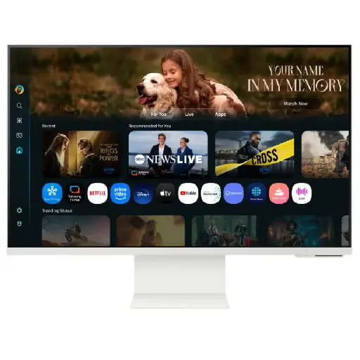 [8806097328353] MONITOR 32 SAMSUNG SMART M8 4MS 60HZ 4K VA BLANCO TIZEN AI LS32FM801ULXZX GARANTIA CON FABRICANTE