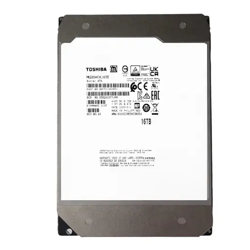 [662987045247] DD INTERNO PARA SERVIDOR TOSHIBA 16TB MG09ACA16TE 3.5 11M DE GARANTIA