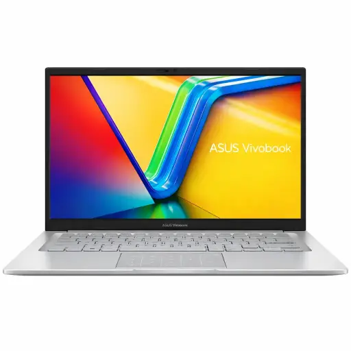 [197105908598] LAPTOP ASUS VIVOBOOK CORE I5 1334U 512GB SSD 8GB DDR4 14 FHD TEC/ESP W11P PLATA F1404VA-NK1055X 90NB10I2-M019D0 12M DE GARANTIA