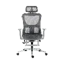 SILLA ACTECK FLUX ULTRA EC696HR MALLA ERGONOMICA GRIS 120 KG AC-943284 6M DE GARANTIA