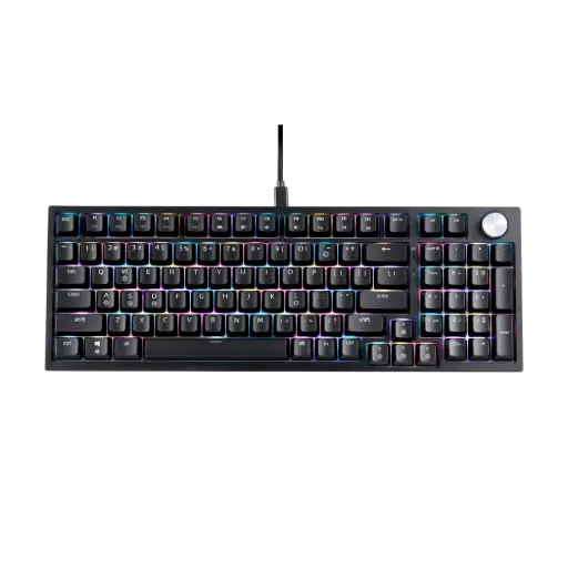 [842243032765] TECLADO XPG SORCERERRD MECANICO ALAMBRICO USB-C RGB NEGRO SORCERERRD-BKCWW 12M DE GARANTIA