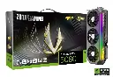 TARJETA DE VIDEO NVIDIA GEFORCE RTX5080 16GB GDDR7 ZOTAC GAMING AMP EXTREME INFINITY ZT-B50800B-10A 12M DE GARANTIA