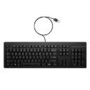 TECLADO HP 125 ALAMBRICO USB NEGRO AY2Y7AA GARANTIA CON FABRICANTE