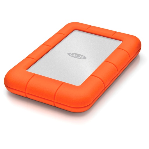 [093053014117] DD EXTERNO LACIE RUGGED MINI 4TB USB 3.0 NARANJA PLATA LAC9000633 11M GARANTIA