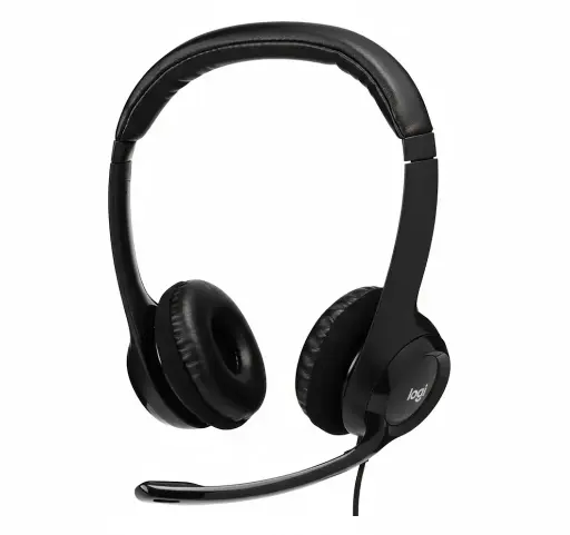 [097855046901] DIADEMA LOGITECH H390 STEREO NEGRO USB 981-000060 11M DE GARANTIA