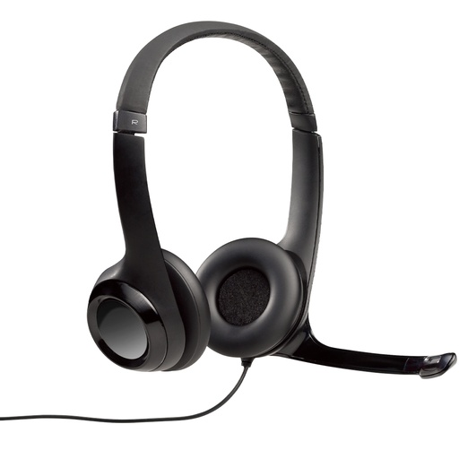 [097855046901] DIADEMA LOGITECH H390 STEREO NEGRO USB 981-000060 11M DE GARANTIA