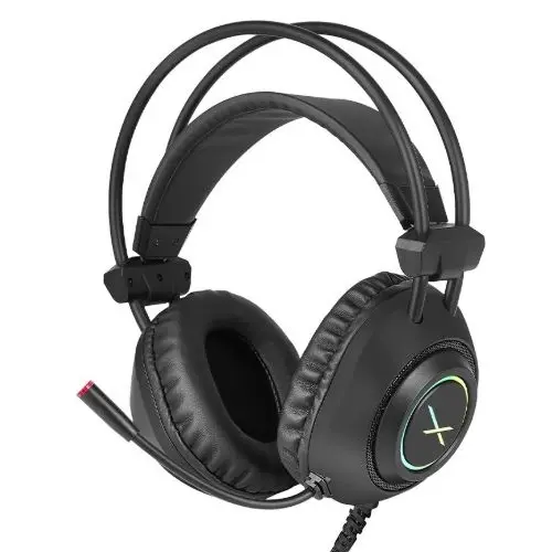 [7503028126866] DIADEMA XZEAL GAMER XZ2015 NEGRO 3.5MMMIC  UNIDIRECCIONAL  DESMONTABLE/FLEXIBLE  PC/CONSOLAS XZHD205B 6M DE GARANTIA