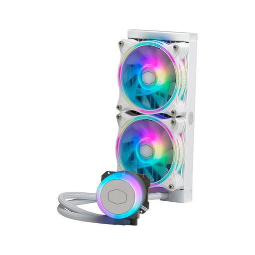 [884102089725] ENFRIAMENTO COOLER MASTER MASTER LIQUIDML240 ILUSION BLANCO MLX-D24M-A18PW-R1 11M DE GARANTIA