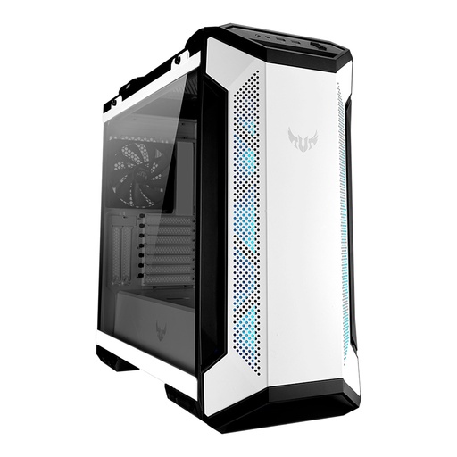 [192876607770] GABINETE ASUS TUF GAMING GT501 WHITE RGB EATX CRISTAL TEMPLADO 90DC0013-B40000 SIN GARANTIA