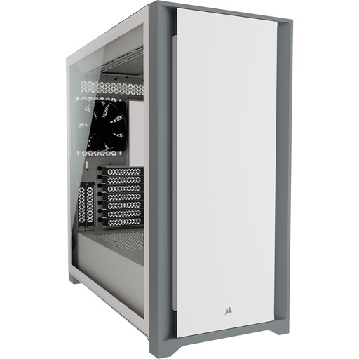 [840006627456] GABINETE CORSAIR ICUE 5000D BLANCO ATX CRISTAL MIDITOWER CC-9011209-WW SIN GARANTIA