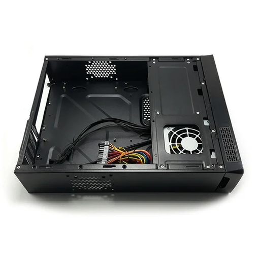 [702735760920] GABINETE XCASE GABSLIM305 SLIM NEGRO MATX C/FUENTE 450W METAL 1M DE GARANTIA