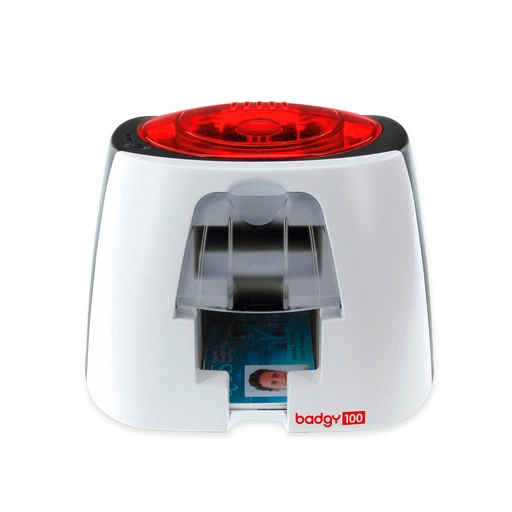 [3661572000262] IMPRESORA PARA TARJETAS EVOLIS BADGY 100 PVC PARA 50 IMPRESIONES B12U0000RS 260 X 300 DPI GARANTIA DIRECTO CON FABRICANTE