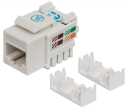 [766623210591] JACK INTELLINET CAT 6  DE IMPACTO KEYSTONE BLANCO 210591 11M DE GARANTIA