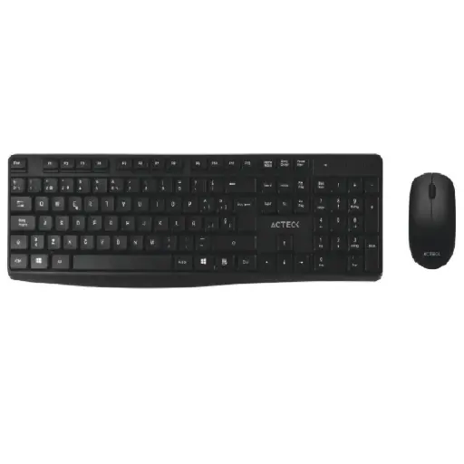 [7506215931755] KIT 2 EN 1 WIFI ACTECK CREATOR MK440 TEC MOU AC-931755 1M DE GARANTIA
