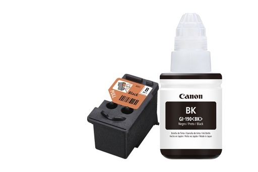 [660685215481] KIT CANON CABEZAL Y TINTA BH-1/GI-190 BK COM/G1110 G1100 G2100 G2110 G3100 G3110 G4100 G4110 0692C004AA SIN GARANTIA