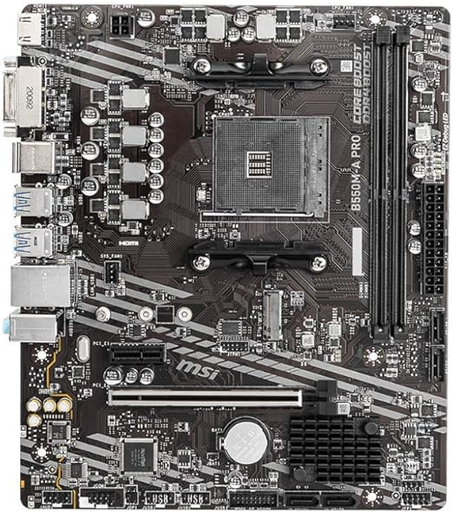[824142225257] MB MSI B550M A PRO RYZEN AM4 DDR4 64GB M-ATX B550M-A PRO 11M DE GARANTIA