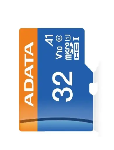 [842243014181] MEMORIA MICRO SD ADATA 32GB CLASE 10 A1 AZUL AUSDH32GUICL10A1-RA1 11M DE GARANTIA
